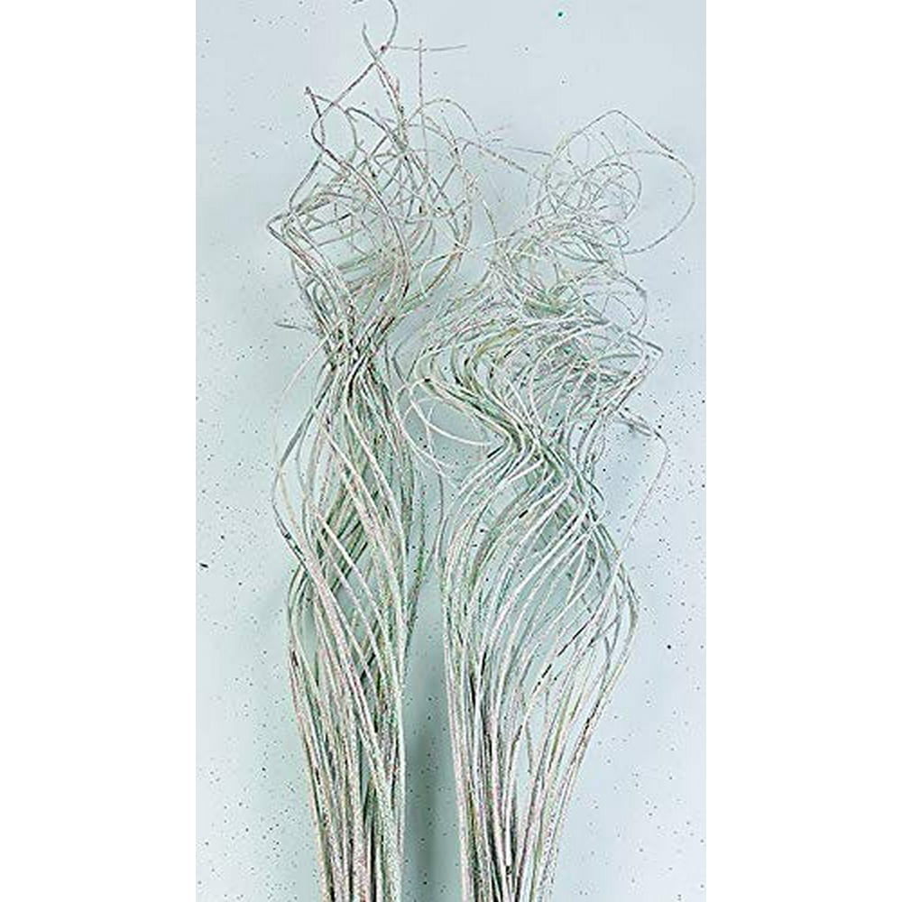 COLLECTION BY TIFFANY Ting Ting White Sparkle Glitter Branches Vase Filler Wedding Christmas