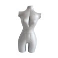 thumbnail image 3 of TISHITA Upper Body Mannequin PVC Multifunctional Clothing Display Propsinflatable Shirt Form Display Model for Scarves Swimwear Sales Women No Hand, 3 of 8