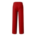 thumbnail image 6 of Babcutegg Teen Boys Sweatpants with Drawstring Fleece Lined Athletic Pants Side Pockets Outdoor Wear Fall and Winter Trousers for Boys Red Size 14, 6 of 7