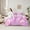Purple, variant on Feelyou Princess Bowknot Balloon Twin Bedding Sets 7pcs, Pink Fashion Party Comforter Set