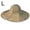 Diameter 18.1inch, variant on 1 Pcs Foldable Wide Brim Straw Boater Hat for Men Women, Sun Protection, Lightweight Summer Beach Cap with Adjustable Chin Strap