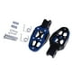 thumbnail image 3 of Reposapiés de motocicleta Pedales de bicicleta para instalar Reposapiés traseros de motocicleta de repuesto Azul, 3 of 9