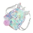 thumbnail image 4 of Miangastore Sac à Dos Licorne à Sequins Multicolore 1 Pce 10.4 Po, 4 of 8