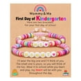 thumbnail image 2 of Kindergarten Bracelet Mommy And Me First Day Of School Matching Jewelry For Mom And Daughter Heartwarming, 2 of 9