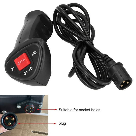 Electric Winch Controller Wired Handheld Winch Machine Remote Switch
