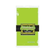 Beistle 54" x 108" Rectangular Tablecover; Lime Green 5/Pack 50940-LG
