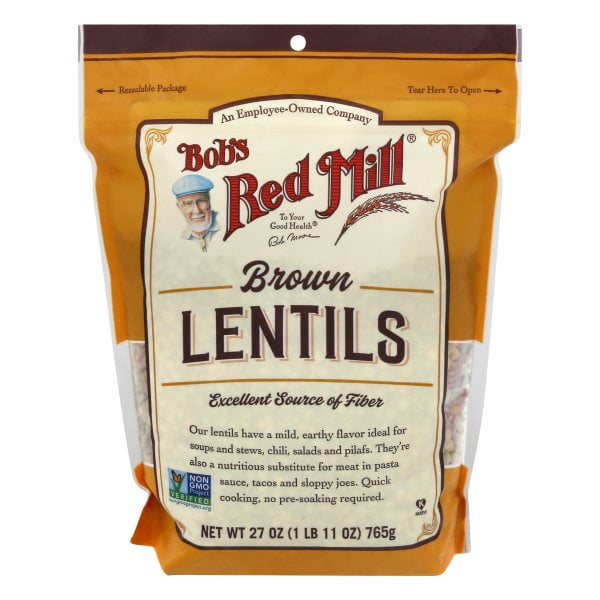 Bob's Red Mill Brown Lentils 27 oz Pkg