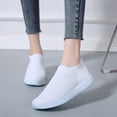 thumbnail image 2 of Espadrilles pour Femmes Espadrilles de Sport de Course Sandales pour Femmes Espadrilles à Semelle Compensée pour Femmes Chaussures en Maille Respirante Chaussures d'Extérieur Espadrilles de Gymnastique pour Femmes Espadrilles à Plateforme pour Femmes Espadrilles Étoile en Molleton à Lacets, 2 of 8