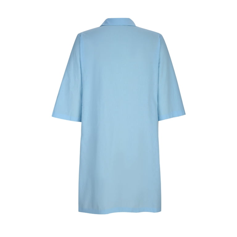 juniors casual spring dresses Gamivast Girls Summer Dress Flowy Elegant A Line Midi Dress Short Sleeve Crewneck Boho Beach Dress Sundress Vacation Casual Spring Dresses for Juniors