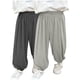 thumbnail image 1 of Odeerbi 2-12 Años Niños Niñas 2 Pcs Modal Sweatpants Entrenamiento de Verano Deportes Jogger Pantalones Respirables Joggers Casuales Sueltos, 1 of 4