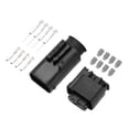 thumbnail image 1 of Conector de terminal de cable macho hembra impermeable de 4 pines para luz de señal de giro para BMW 1 juego, 1 of 6