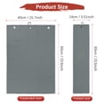thumbnail image 3 of Uxcell Microfiber Waffle Pattern Golf Towel with Lock Clip - [Grey - 23.6 IN] Golf Club Towel, 3 of 6