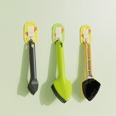 

shower cleaning brush with long handle durable Suitable for toilet grill window tools Multifunctional Stiff Cleaning Brush For Deep Home Shower Floor Bathroom
