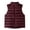 Red, variant on LNMQLPDBS Girls Winter Down Puffer Vest Lightweight Sleeveless Stand Collar Zip Up Outerwear Kids Casual Warm Quilted Gilet for Daily Outdoor Cold Weather Layering