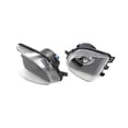 thumbnail image 2 of Juego de 2 luces antiniebla delanteras sin bombillas compatibles con 535I 550I GT 2010-2017 63177199619 63177199620 color negro, 2 of 5
