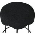 thumbnail image 4 of Tabouret de comptoir en tissu Fleur Boucle, 4 of 12