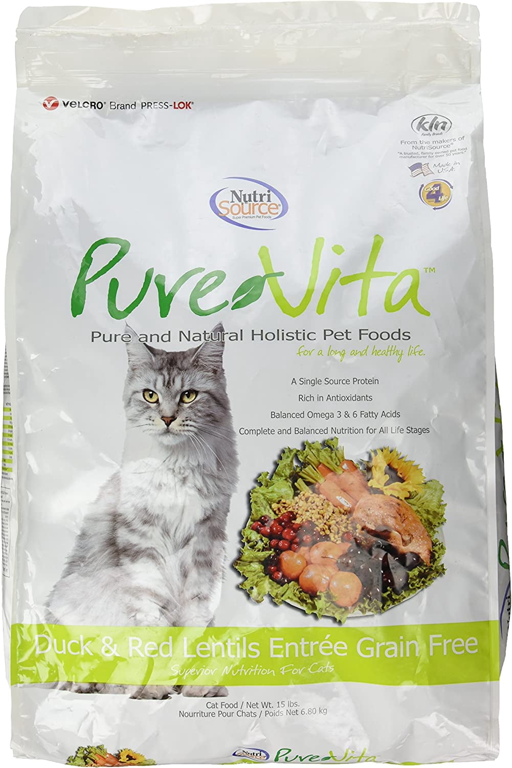 pure vita duck cat food