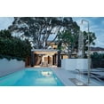 thumbnail image 4 of HEATGENE Outdoor Shower with Rain Shower and Handheld Shower Head for Outside/Poolside/Patio Drench Shower, Outdoor Shower System, Matte Black, 4 of 4