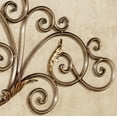 thumbnail image 4 of Mireille Scrolling Metal Wall Sculpture Aged Gold, 4 of 5