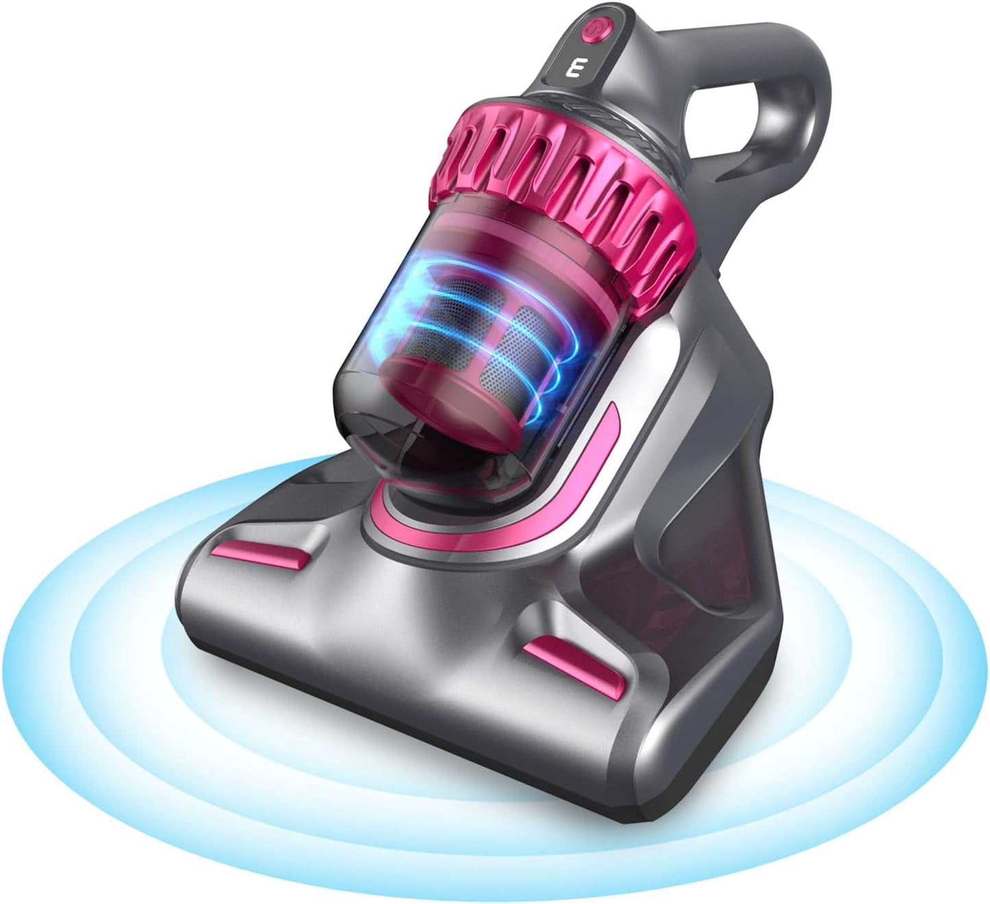 Oenbopo Mattress Vacuum Cleaner Cordless, UV Bed Vacuum Cleaner 10Kpa High Frequency Double Beat Low Noise, 3-in-1 Handheld Vacuum for Bed, Mattress, Pillow, Sofa Cleaning