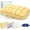 #A004 Yellow, variant on Cooling Marshmallow Puff Pillow – Mellow Puff Pillow for Adults, Cloud Bed Sleep Pillow, High Resilience Support, Neck Align for Side Back Sleepers, Breathable Skin Friendly Washable