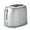 Silver, variant on Betty Crocker 2-Slice Multi Function Toaster with Extra Wide Slots for Thick Bread Bagel and Waffle Toast Shade Control
