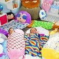 thumbnail image 4 of Soft Cozy Animal Dinosaur Bedding Kids Sleeping Bag Stuffed ,white, 4 of 5