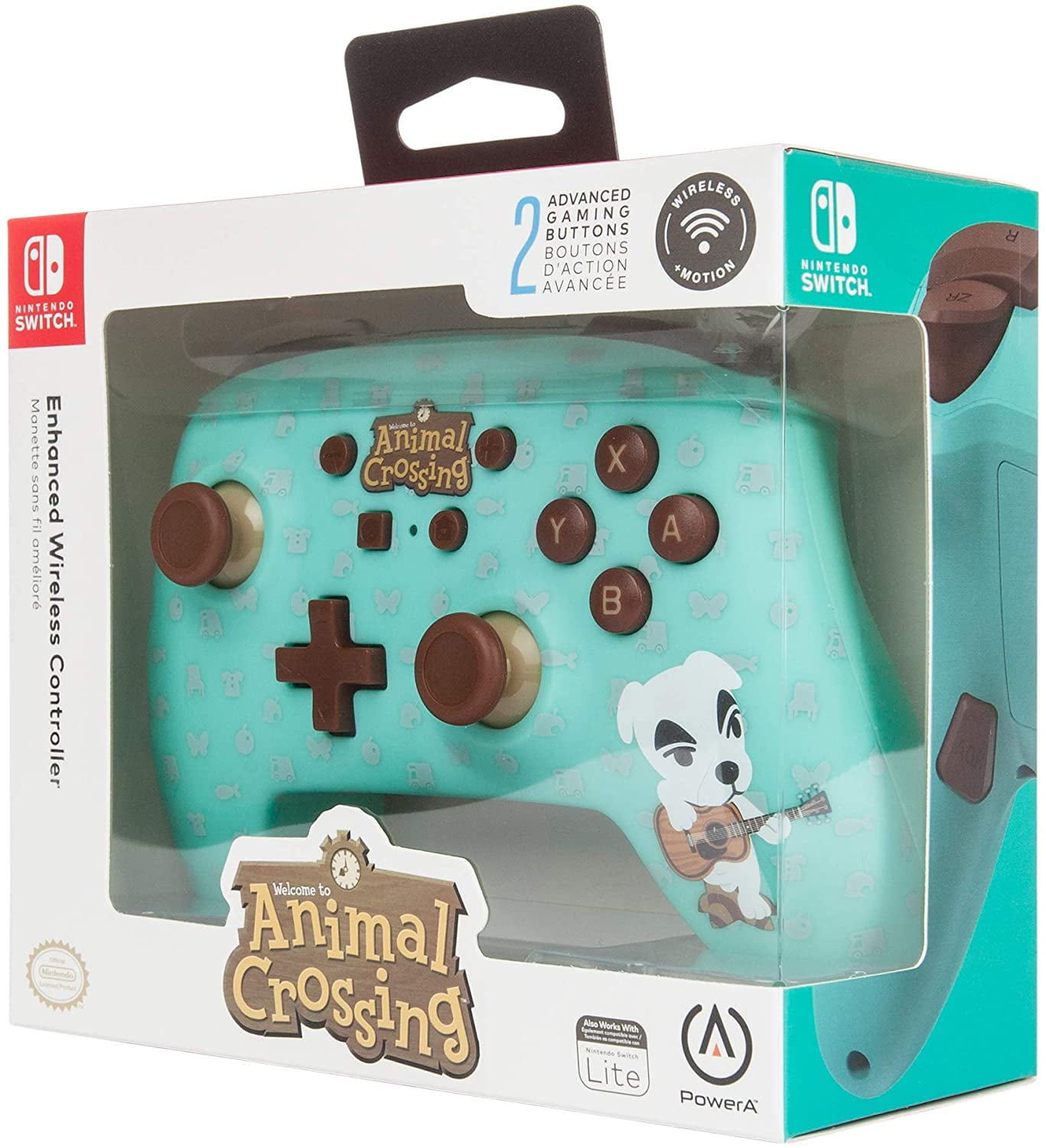 Control Animal Crossing Power A Inalámbrico Nintendo Switch Estandar ...
