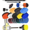 thumbnail image 3 of Kit De Cepillo De Limpieza De Taladro De 31 Uds., Kit De Depurador De Limpieza De Taladro Multiusos, Kit De Cepillo De Nailon Amarillo Para El Hogar, Cocina, Baño, Taladro Inalámbrico Eigraketly HA015723-00, 3 of 7