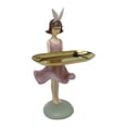 thumbnail image 2 of Bandeja de resina para niña, estatua, figura coleccionable, organizador de escritorio, llavero para , joyas, armario, mostrador, entrada, 2 of 9