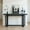Black, variant on YYAo Console Table, Entryway Table, Console Sofa Table,59" Narrow Console Table, Entryway Sofa Table for Hallway, Living Room, Black