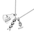 thumbnail image 4 of MasteelfCA Microscope Necklace Creative Pendant Necklace Neck Chain Teachers' Day Gift, 4 of 8