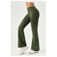 thumbnail image 2 of Women Long Yoga Pants Stretch Breathable Sports Running Fitness Quick Dry Pants, 2 of 5