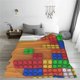 thumbnail image 5 of Fotbe Colorful Building Blocks A Manta de Franela Acolchonada con Estampado, Súper Suave y Esponjosa, Extra Grande para Sofá, Cama, Uso Todo el Año-40"x30", 5 of 7