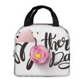 thumbnail image 1 of Easygdp Happy Mother's Day (3) Bolsa Térmica Premium - Tela Oxford Impermeable, Gran Capacidad, Bolsillo Frontal, Unisex para Trabajo, Escuela, Actividades al Aire Libre y Picnics, 1 of 8