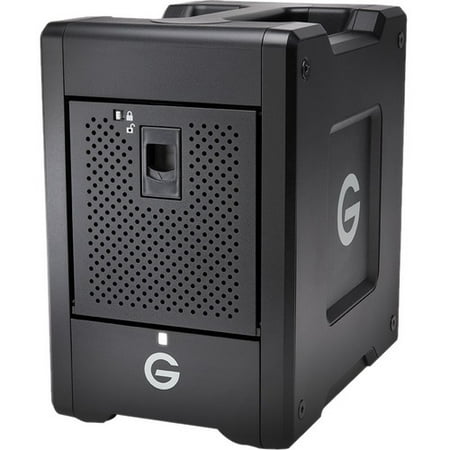 G-Technology G-SPEED Shuttle Thunderbolt 3 24TB Black NA - 4 x HDD Supported - 48 TB Supported HDD Capacity - 4 x HDD Installed - 24 TB Installed HDD Capacity - Serial ATA Controller - RAID
