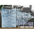 thumbnail image 3 of Pastor Appreciation Gifts for Men, Throw Blanket - Thank You Presents for Christmas, Pastor Day, Birthday - Ideas Gift Decoration 50" x 65" - Black, 3 of 6