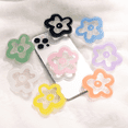 thumbnail image 2 of Transparent Daisy Flower Shape Design Mobile Phone Grip Multi Functional Collapsible Stand Holder for Smartphone Tablet Cell Phone Accessory, 2 of 8