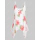 thumbnail image 2 of Top sin mangas de camisola y gasa floral Rosegal  Tankinis, 2 of 5