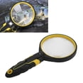 thumbnail image 3 of Lupa de mano ABS compacta lupa firme y resistente  ergonómico multiusos portátil de alta definición con luz LED para tasación de joyas ANGGREK Otros, 3 of 8