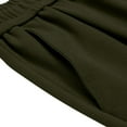 thumbnail image 6 of BSDJILFG Dress Pants for Big Mens Elastic Waist Sweatpants Drawstring Linen Pants Soft Cotton Casual Trouser Solid Color Tactical Pants Sports Workout Athletic Trouser Clearance,S-3XL, 6 of 7
