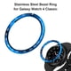 thumbnail image 2 of Kuymtek Anillo de parachoques de bisel para Samsung Galaxy Watch 4 Classic 46 mm (E azul blanco), 2 of 7