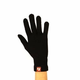NBG-15 wool gloves for winter and ski -5° /-10°, Black, XXS-XS