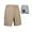 Khaki, variant on Little Donkey Andy Men's Cycling Shorts with Detachable Liner, Lightweight Padded Mountain Bike MTB Loose-fit Dark Blue S