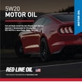 thumbnail image 2 of Red Line 15206 SAE 5W20 Fully Synthetic Motor Oil - 5 Gallon, 2 of 6