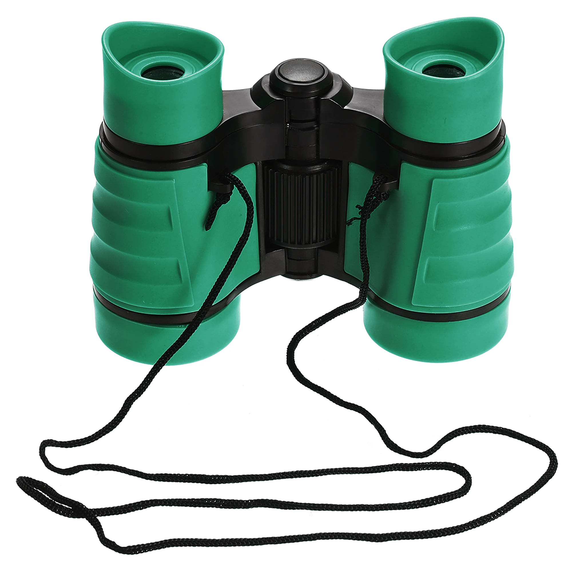 Toy Binoculars 4X30 Compact Foldable Binoculars Shock Proof Green with