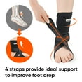 thumbnail image 2 of NEOFECT Drop Foot Brace Noir Gauche AFO Foot Drop Brace pour la Marche, Drop Foot Brace avec des Chaussures, Équipement de Récupération de Course, Foot Drop Brace pour Dormir, Réglable Cheville Brace, 2 of 4