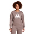 thumbnail image 2 of Reebok Women's and Women's Plus Sport Core Crewneck and Straight Leg Pant 2-Piece Set, Sizes XS-4X, 2 of 8