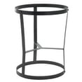 thumbnail image 5 of HUBERT® Display Stand Metal Basket Reversible Black Metal - 14" Dia x 16 3/10 H, 5 of 6