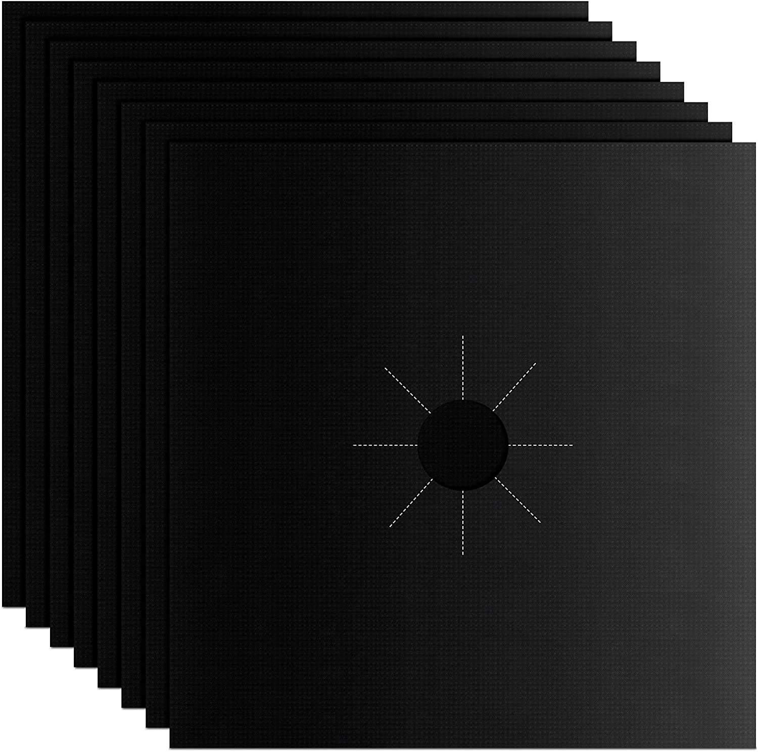 Gas Stove Protectors, 8 Pcs Reusable Gas Stove Burner Guards, Gas Hob